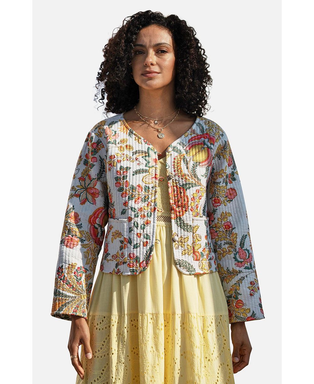 Женская стеганая куртка Yumi Boho Cotton Reversible