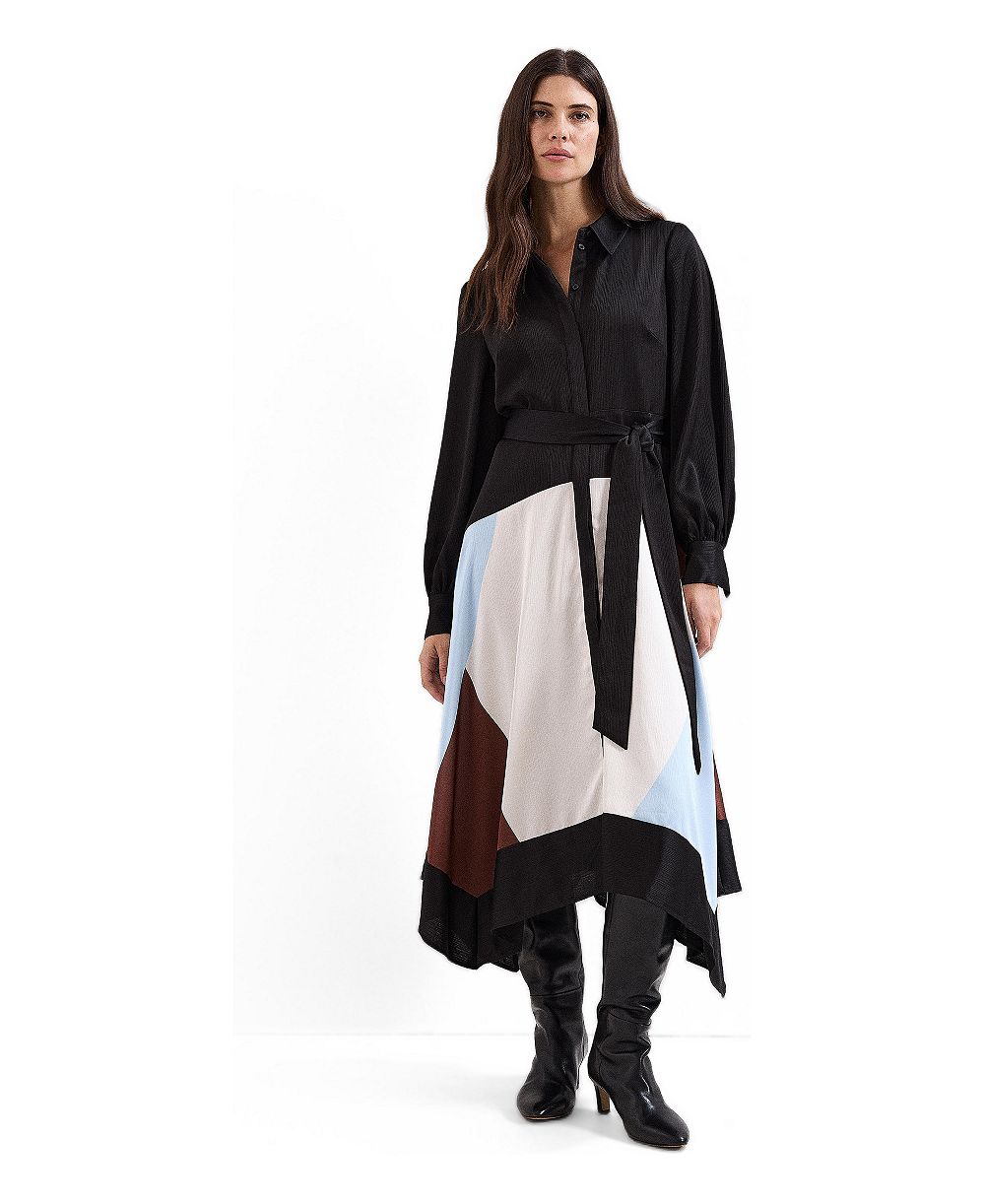 Phase Eight женское сатиновое платье Hanky Samalie