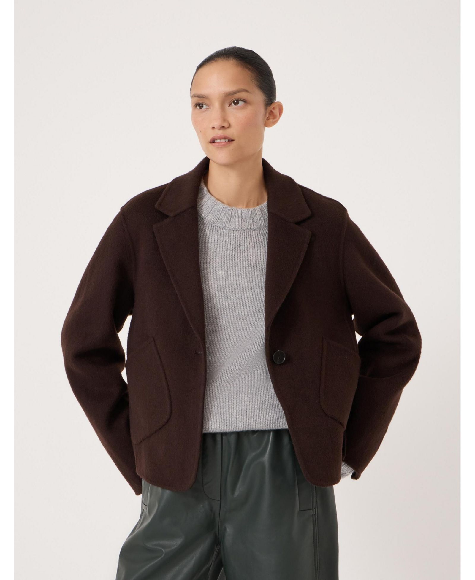 Hush Women's Mina Pure Wool Double Faced Blazer