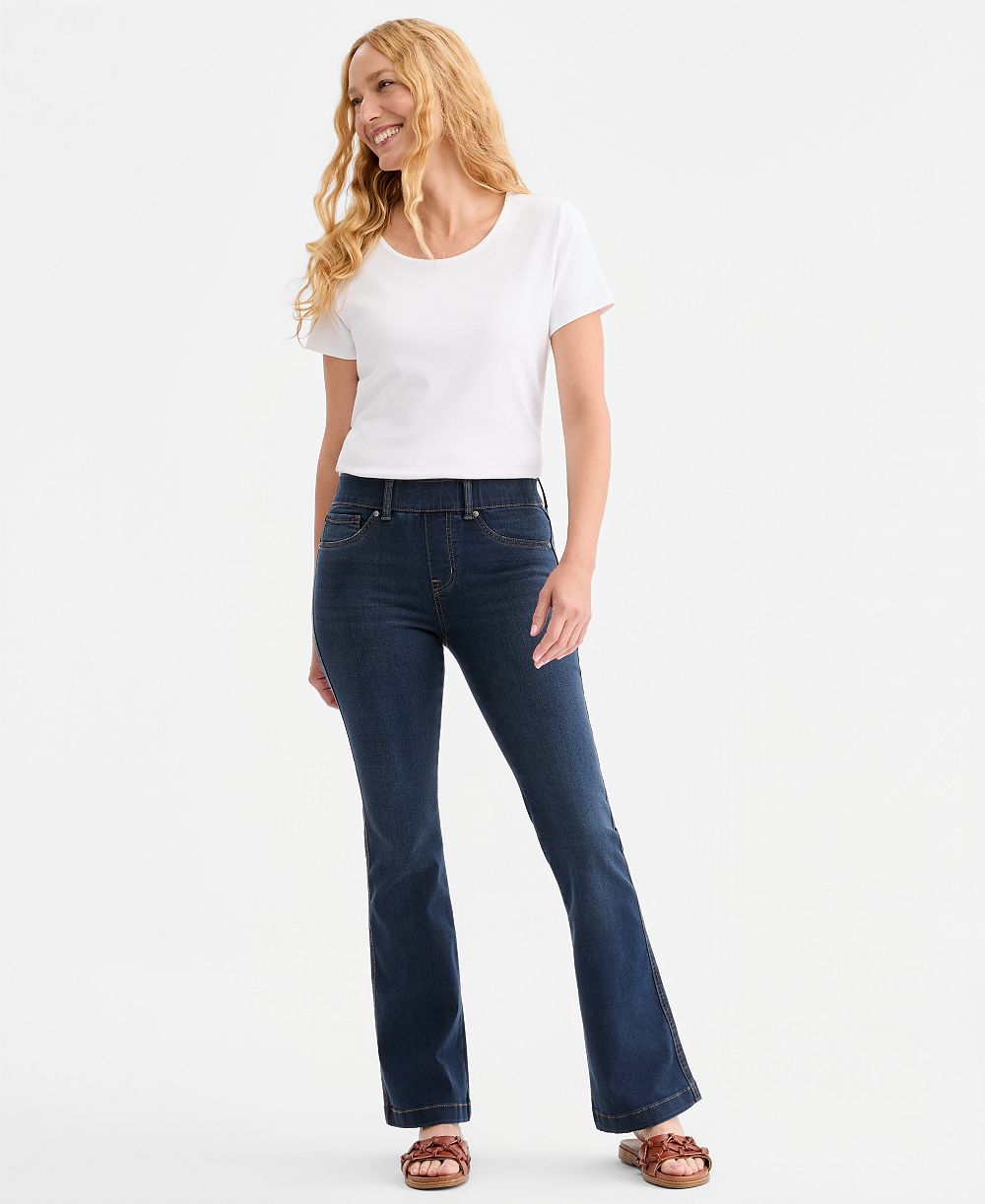 Джинсы Style & Co Women's Shaping Pull-On Bootcut