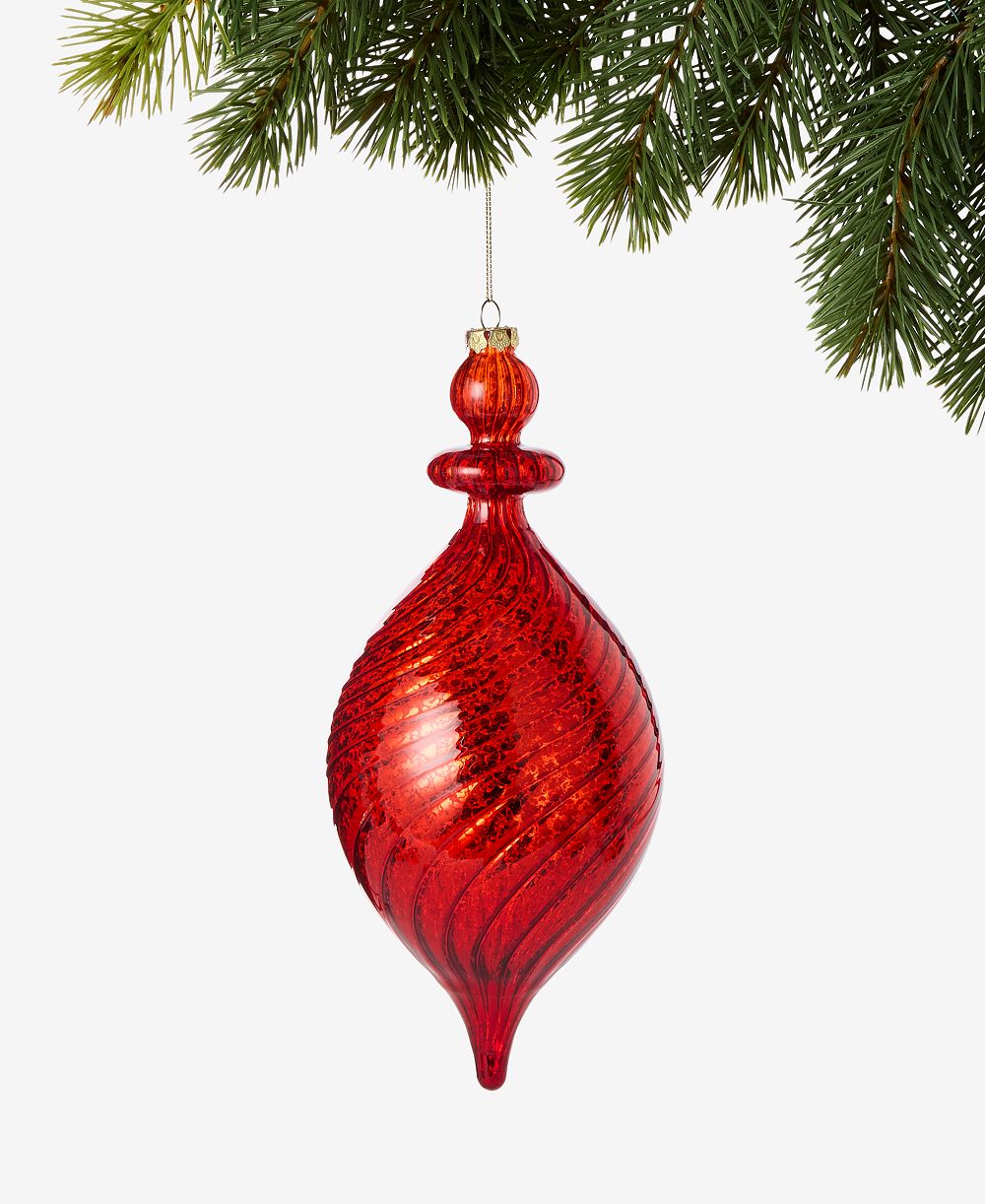 Holiday Lane рождественский шар в форме финиала Christmas Cheer, эксклюзив Macy's