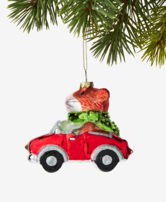 Holiday Lane украшение мышь на машине