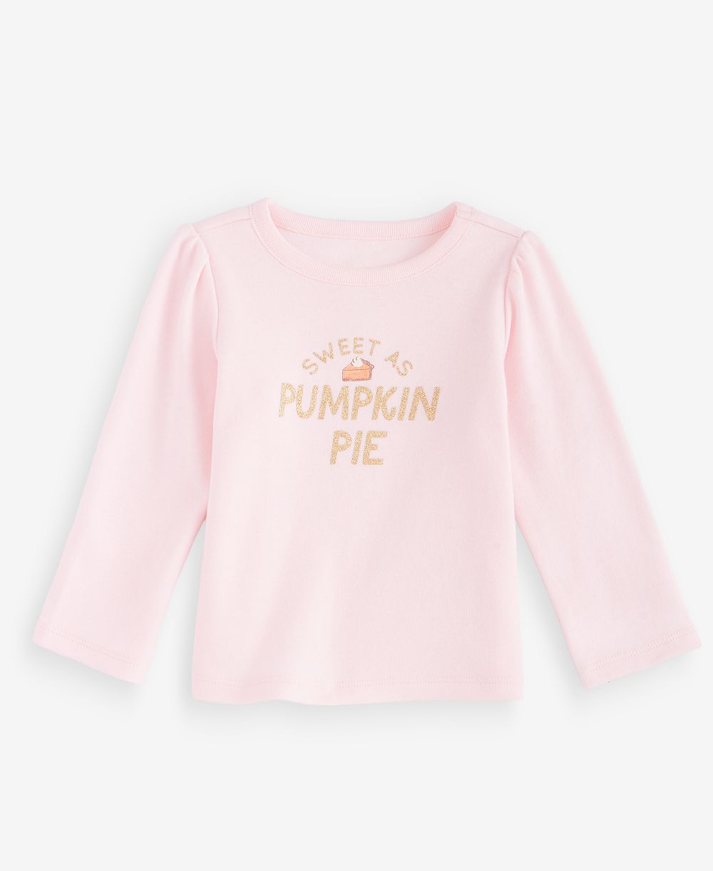 Детская футболка First Impressions Long-Sleeve Pumpkin Pie