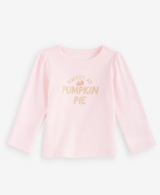 Детская футболка First Impressions Long-Sleeve Pumpkin Pie