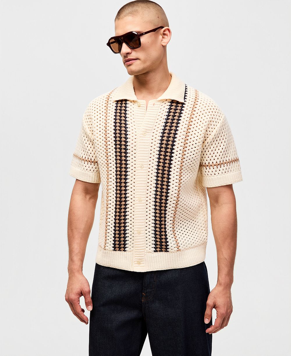 Мужской текстурированный джемпер Mode of One Relaxed-Fit