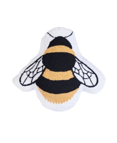 Декоративная подушка C&F Home Bumble Bee Hooked Shaped Throw Pillow