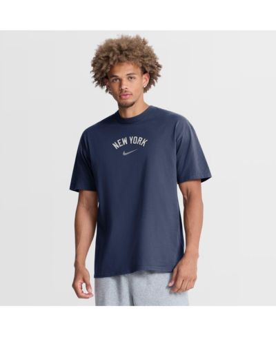 Nike Мужская футболка New York Yankees City Name Max90, темно-синяя