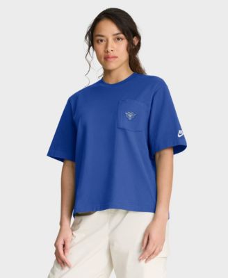 Nike Женская футболка Kentucky Wildcats Legacy Pocket Boxy Royal