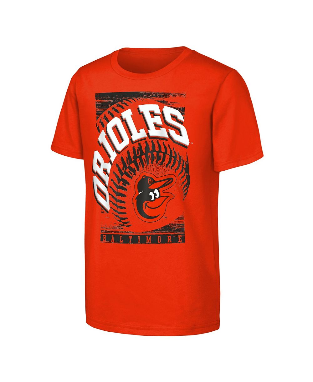Детская футболка Outerstuff Baltimore Orioles Speed Pitch Orange