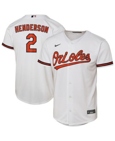 Nike Реплика джерси Gunnar Henderson White Baltimore Orioles Home Player