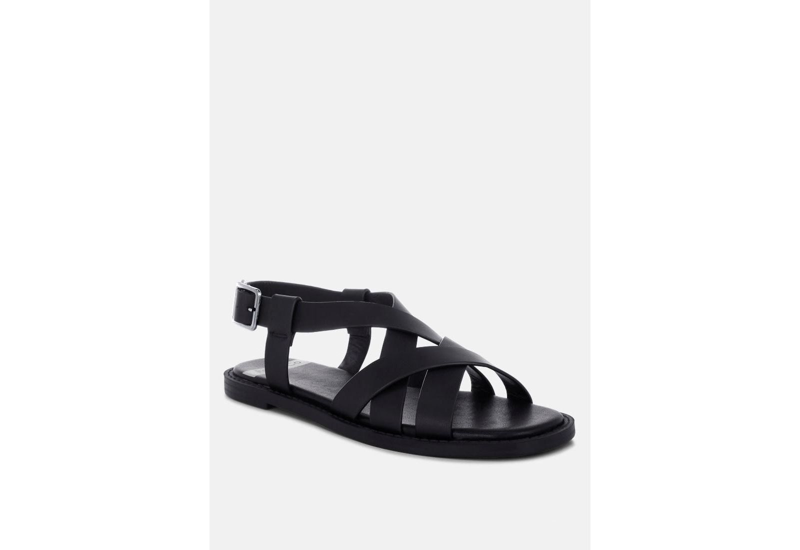 Rag and Co Womens Kapaka Real Leather Flat Gladiator Sandals