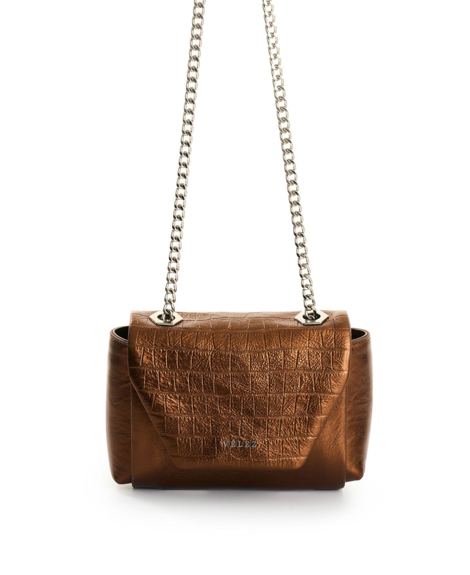 Velez Mini Lili Leather Crossbody Bag