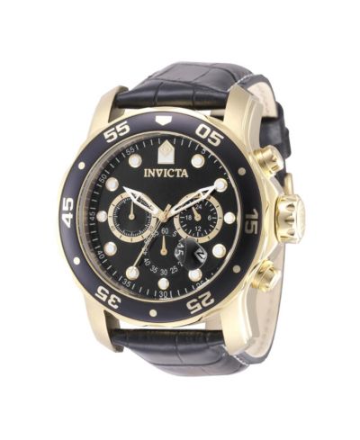 Invicta  49833 Pro Diver Quartz VD53 Brass Dial Watch
