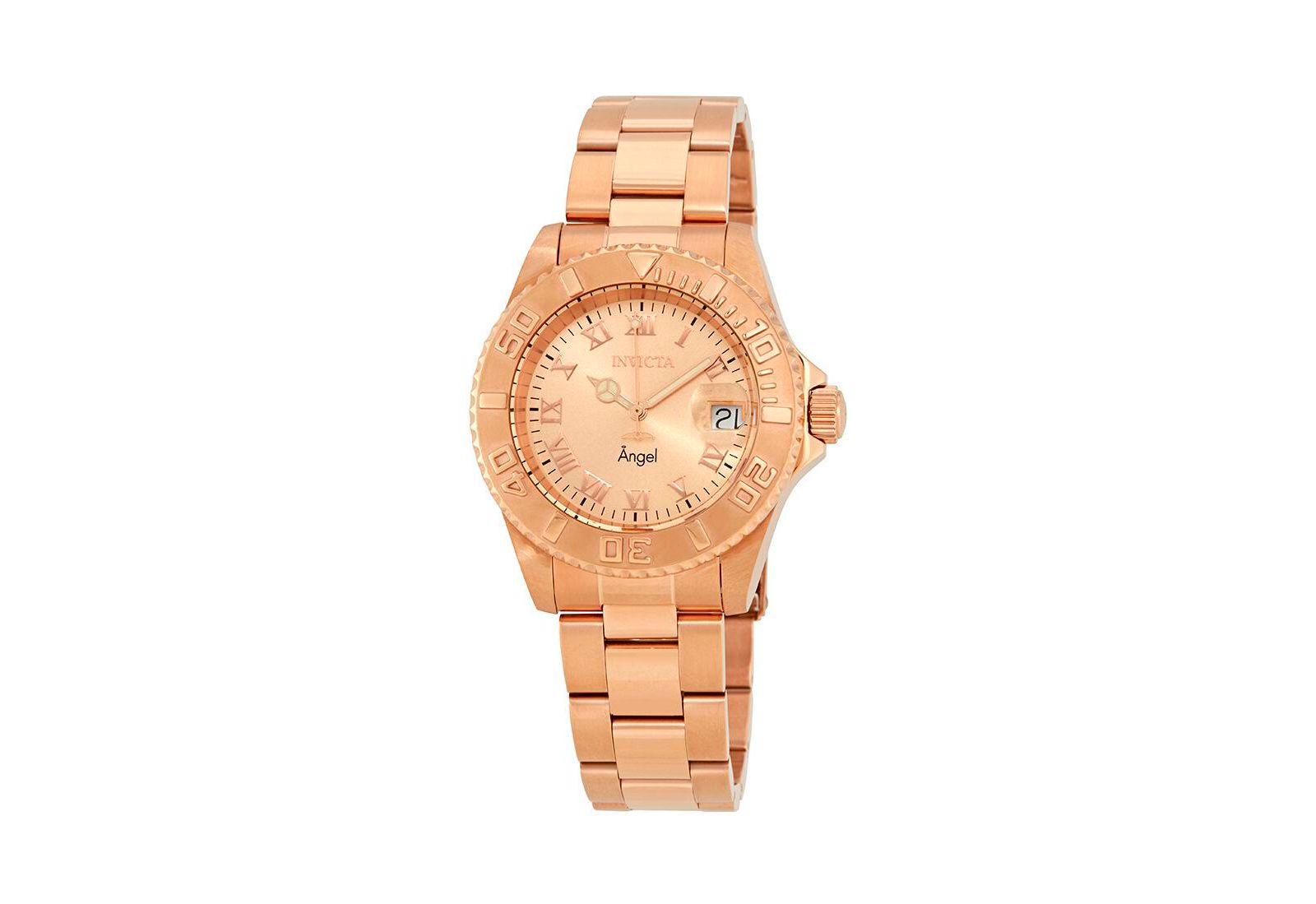 Женские часы Invicta 14322 Angel Quartz 3 Hand Dial