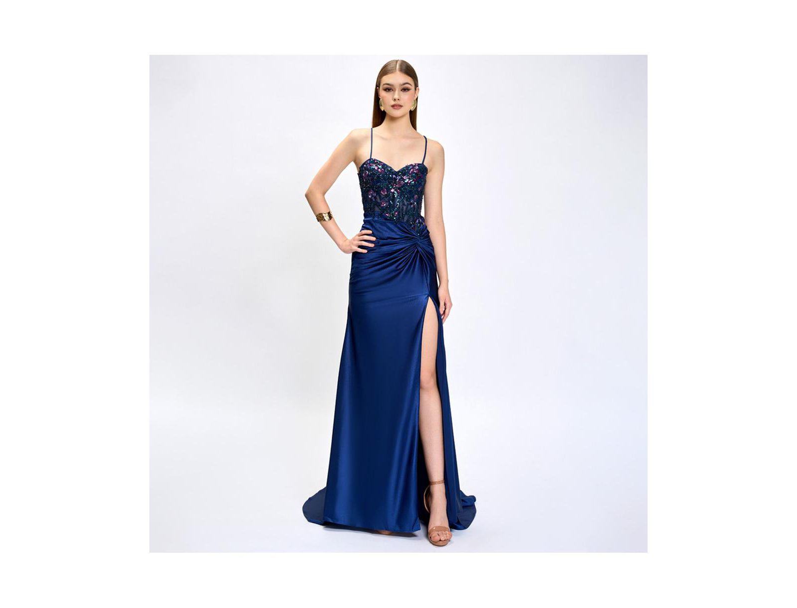 Женское вечернее платье BARIANO Beaded Sequin