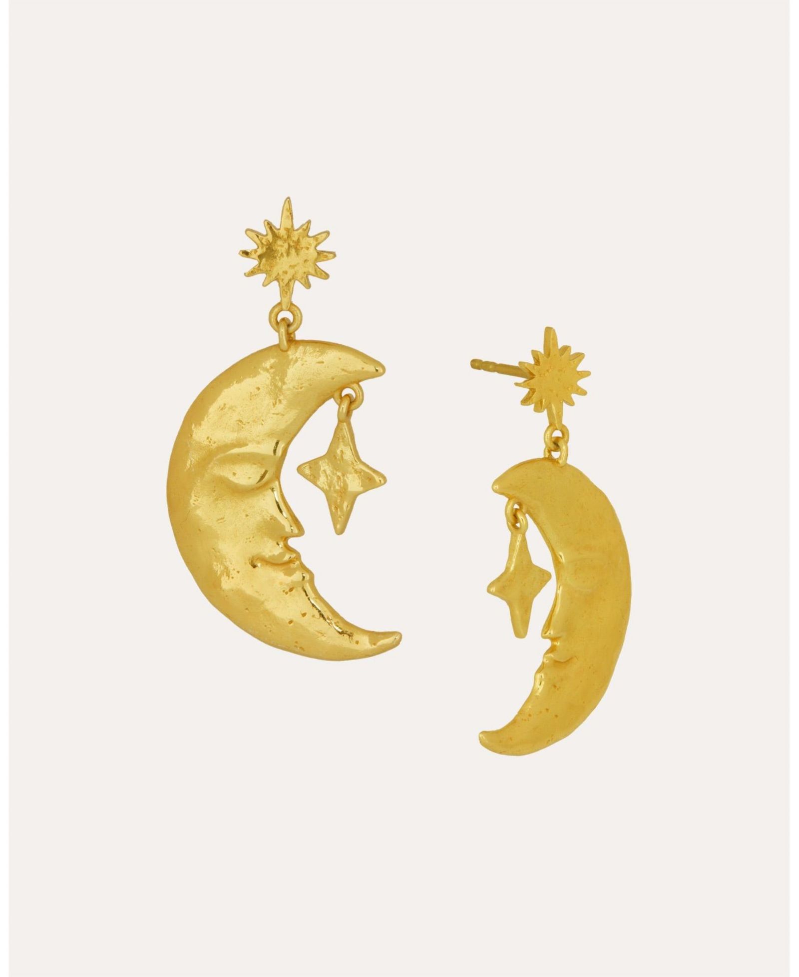 Серьги-подвески Ottoman Hands Crescent Moon Drop