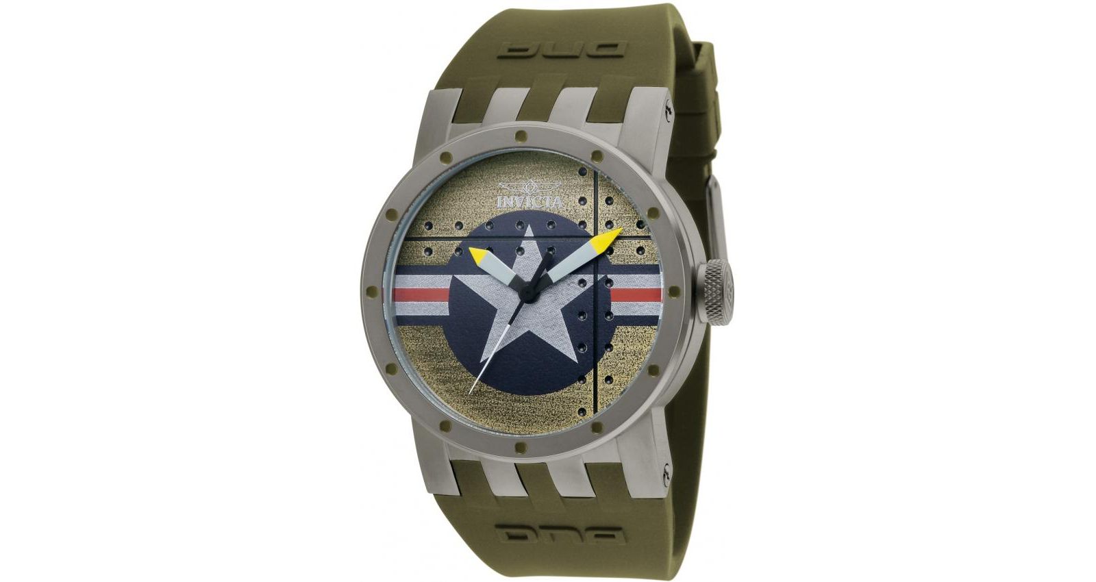 Invicta Men's 11648 DNA Quartz 3 Hand  Dial Watch