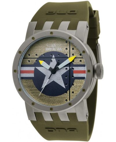 Invicta Men's 11648 DNA Quartz 3 Hand  Dial Watch