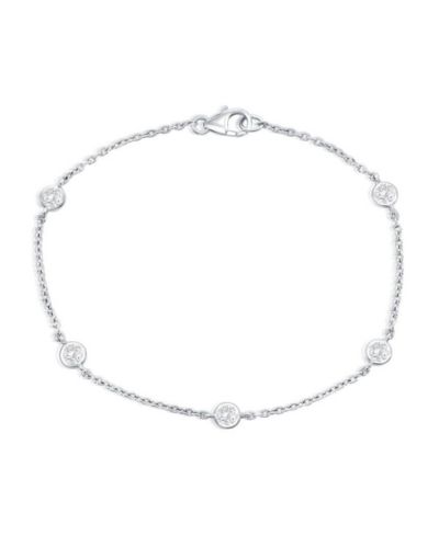 April - white topaz