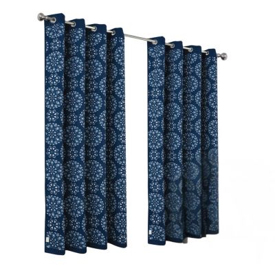 Штора RT Designers Collection 100% Polyester 190 GSM Tilley Revisible Blackout Grommet Panel