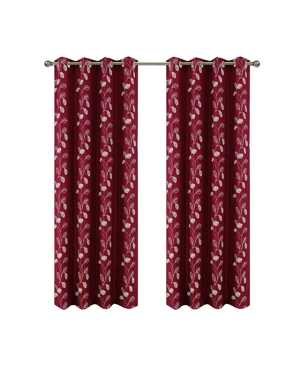 RT Designers Collection портьера с вышивкой Burgundy
