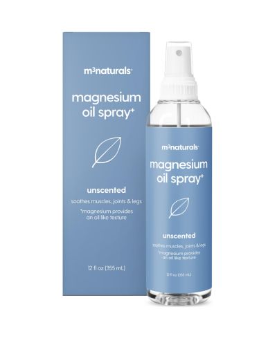 Спрей с магниевым маслом M3 Naturals без запаха, 12fl oz