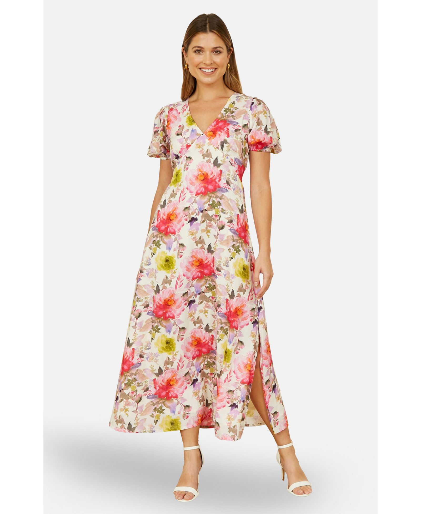 Женское миди-платье Yumi Floral