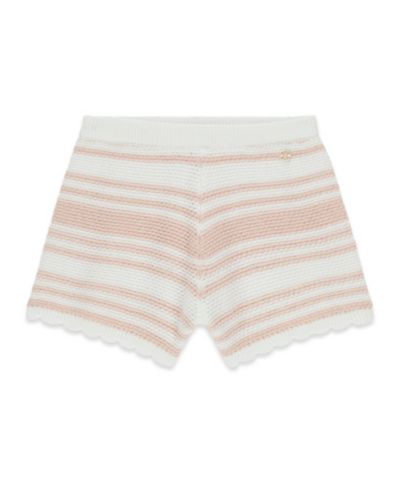 GUESS Girls' 7-16 Crochet Pull-On Shorts