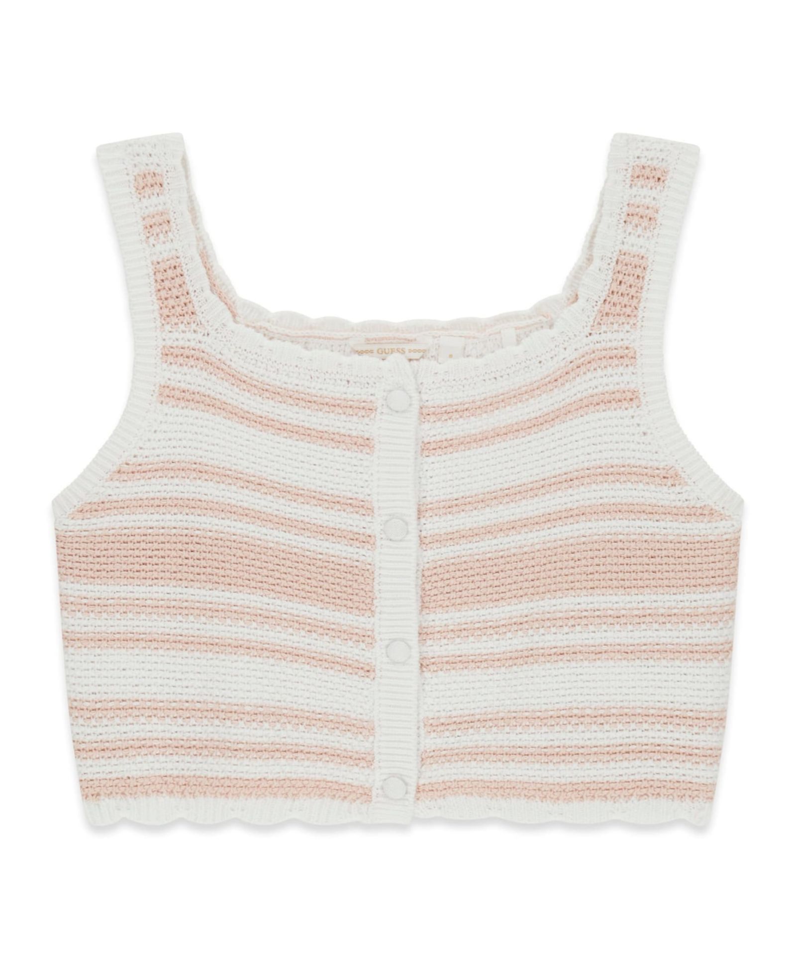 GUESS Girls' 7-16 Crochet Sleeveless Top