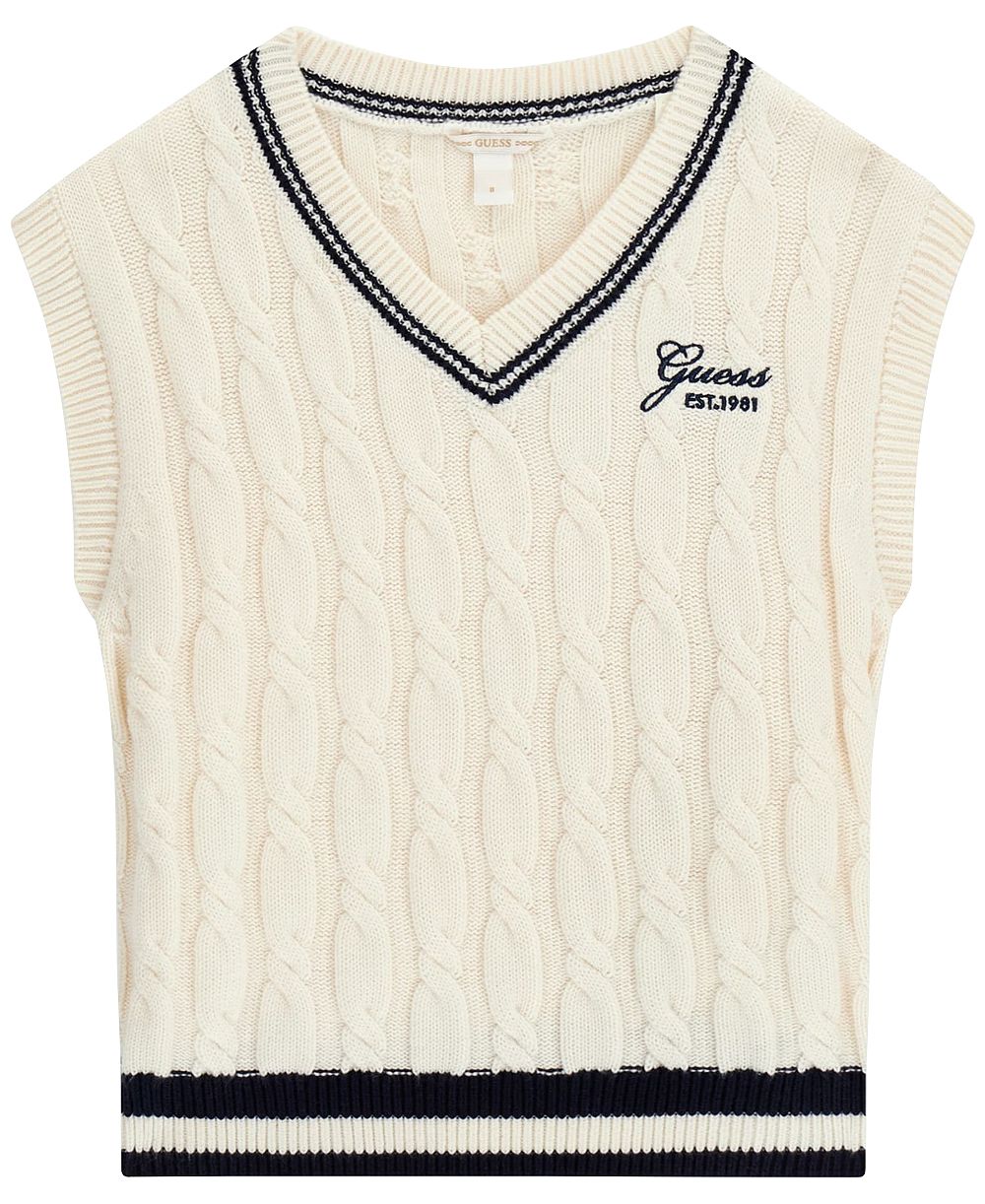 GUESS Girls' 7-16 Sleeveless Sweater