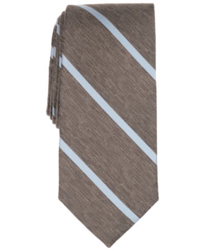 Мужской галстук Michael Kors Linen Stripe