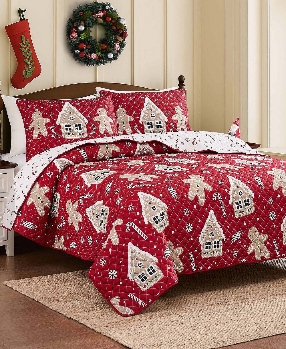 Комплект из 3-х стеганых покрывал Avanti Holiday Lane Reversible Full/Queen