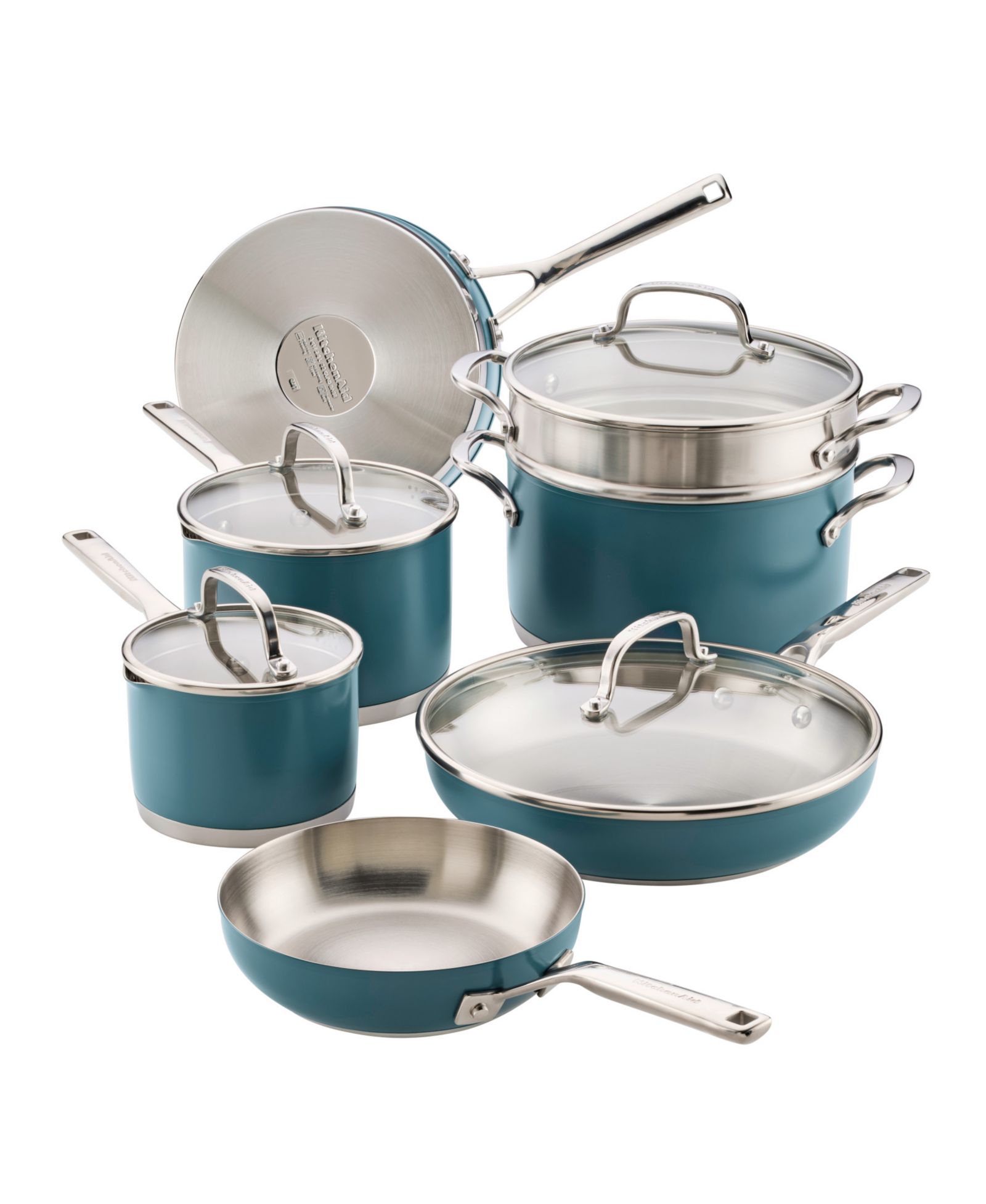 KitchenAid Stainless Steel 11-Piece Cookware Set