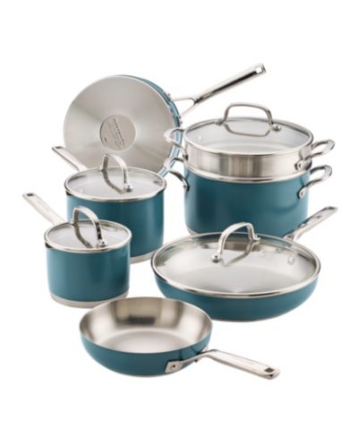 KitchenAid Stainless Steel 11-Piece Cookware Set
