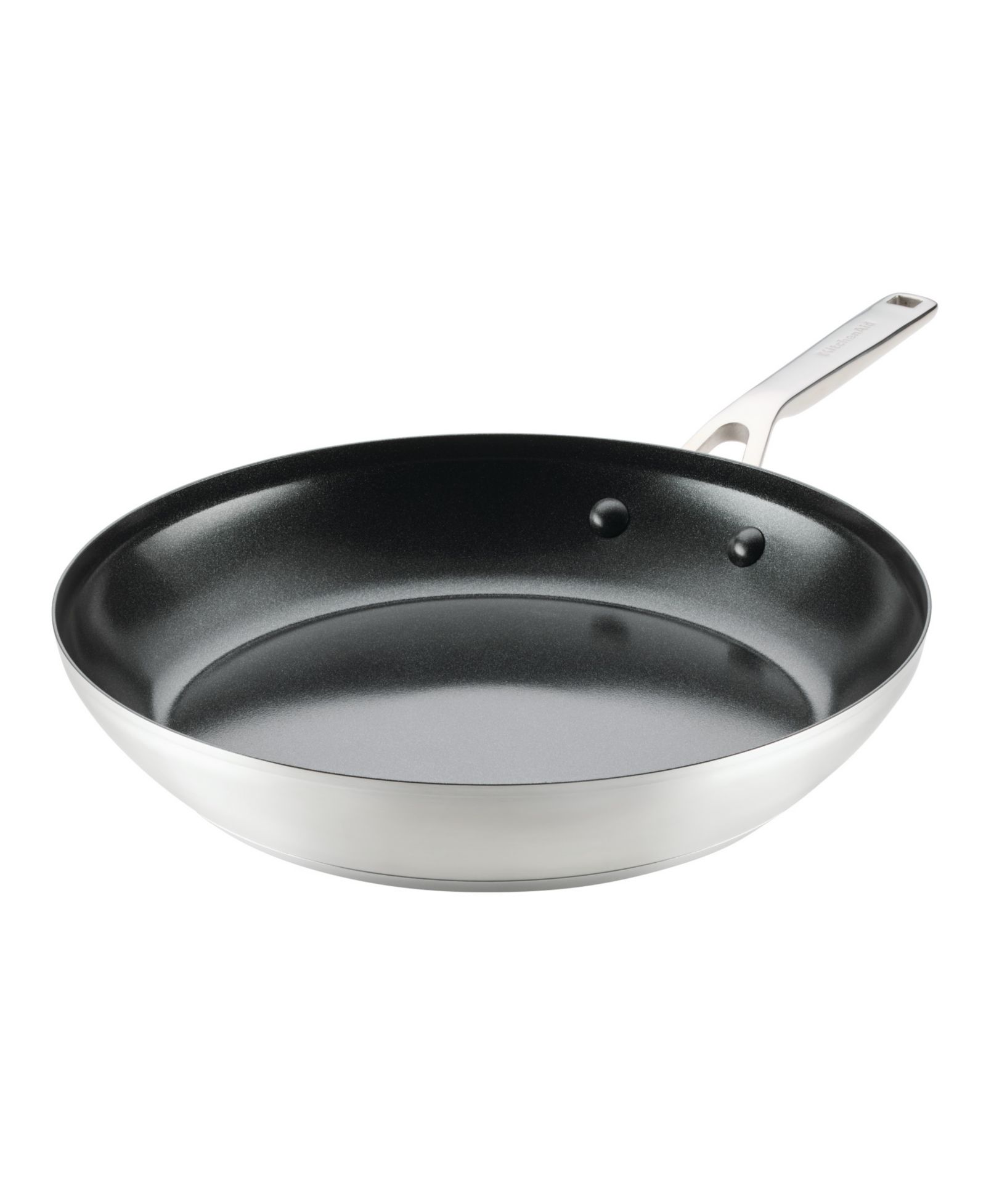 KitchenAid Stainless Steel 12" Ceramic Nonstick Frying Pan