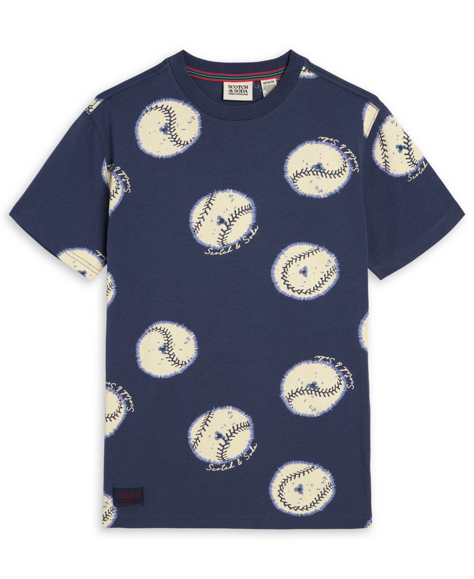 Детская футболка SCOTCH & SODA Crewneck 4-7