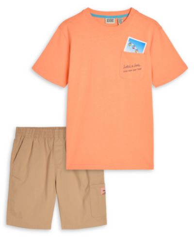 SCOTCH & SODA Детский набор из футболки с коротким рукавом и шорт, 2-piece set