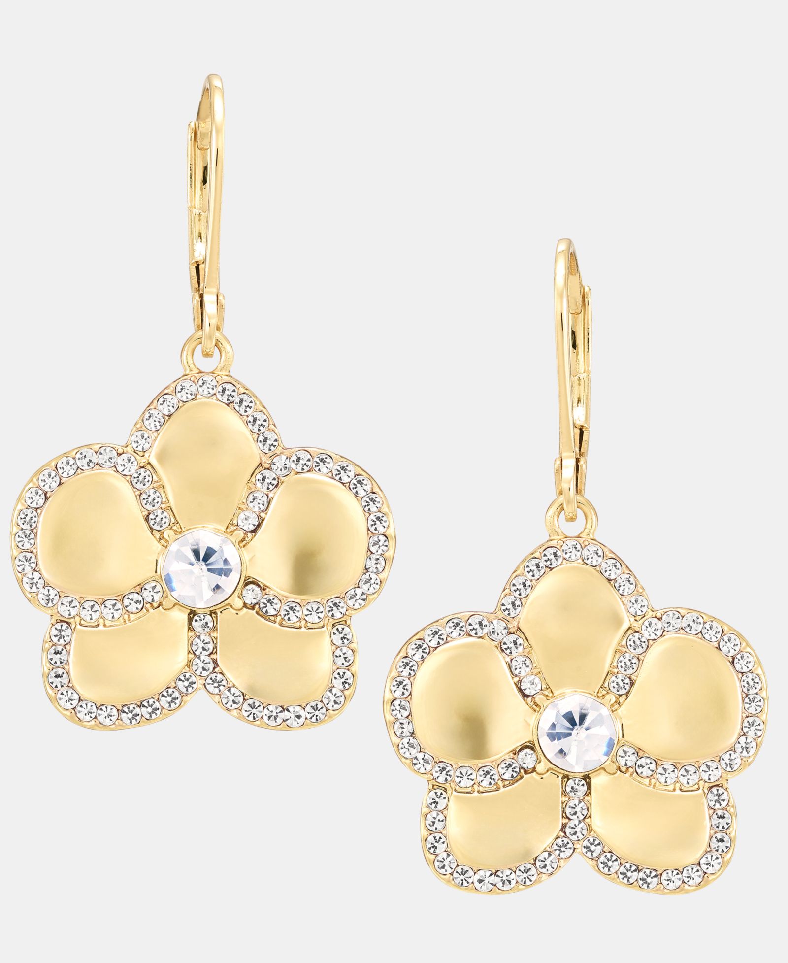 Серьги KARL LAGERFELD PARIS Gold-Tone Orchid