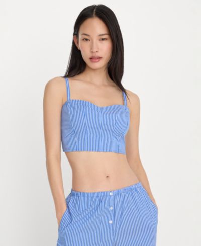 Женский топ Good American без рукавов Cami Top, Regular & Plus Size