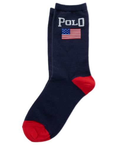 Polo Ralph Lauren носки Polo Ralph Lauren Women's Flag Motif Crew