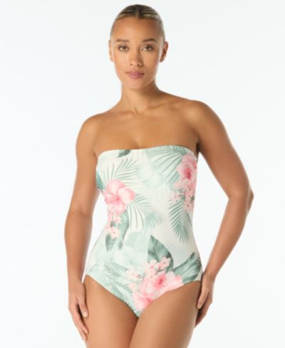 Coco Reef Женский слитный купальник-танкини Bandeau Neck Contours Gelena