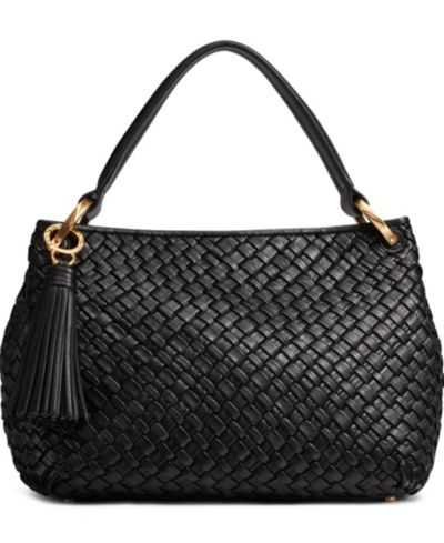 Маленькая плечевая сумка Donna Karan New York Glenwood Woven