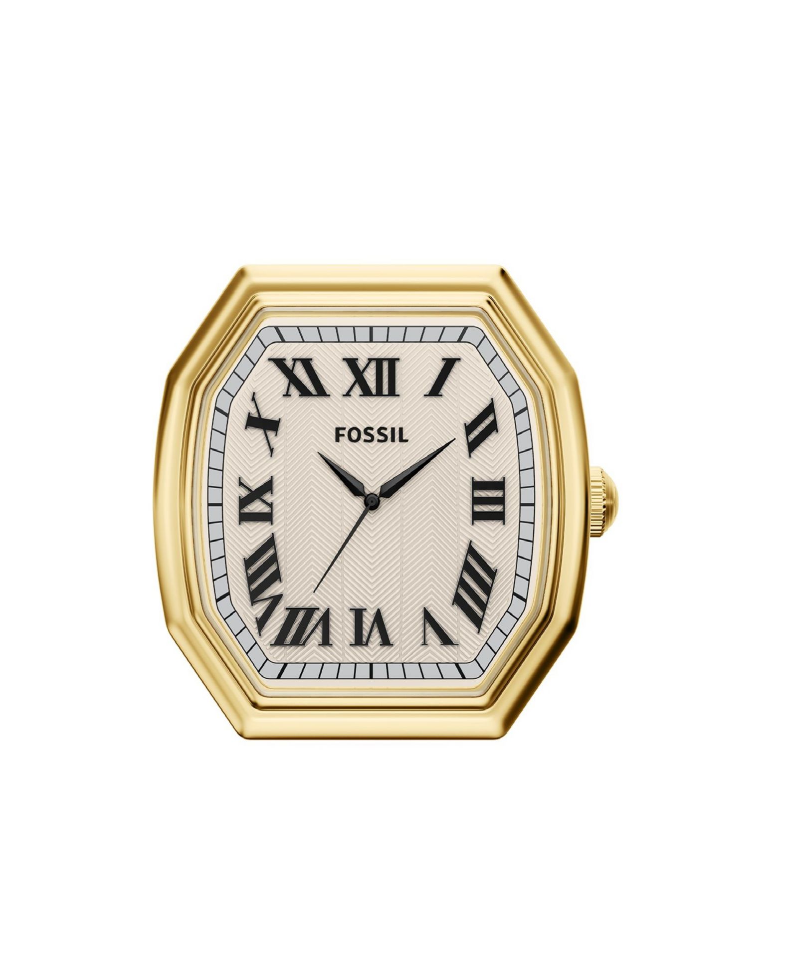 Женские настольные часы Fossil Harlow Three-Hand Gold-Tone Alloy 63mm