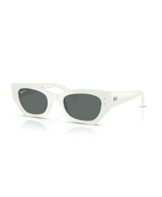 Ray-Ban Polarized Geometric Sunglasses, Zena RB4430
