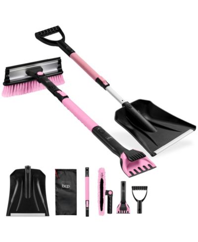 Best Choice Products Щетка для снега 39" с лопаткой и скребком