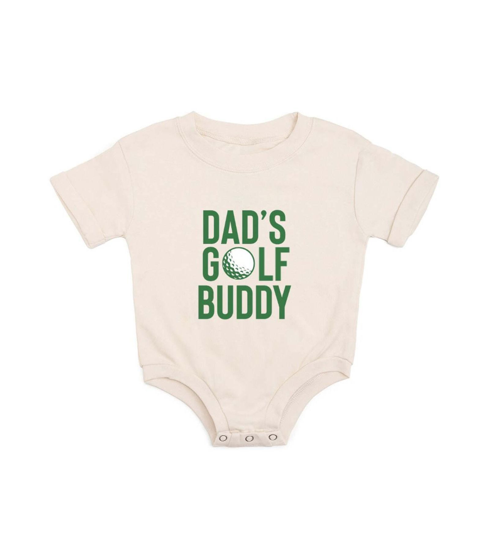 Ромпер Sweet Wink для новорожденных мальчиков Dad's Golf Buddy с коротким рукавом