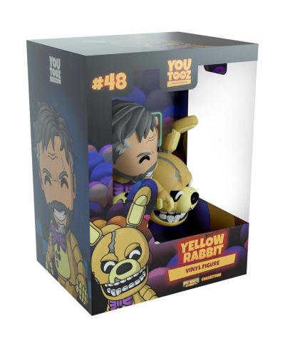 Youtooz Yellow Rabbit FNAF Movie Collection 5.4" Interchangeable-Head Vinyl Figure, 14 Years & Up