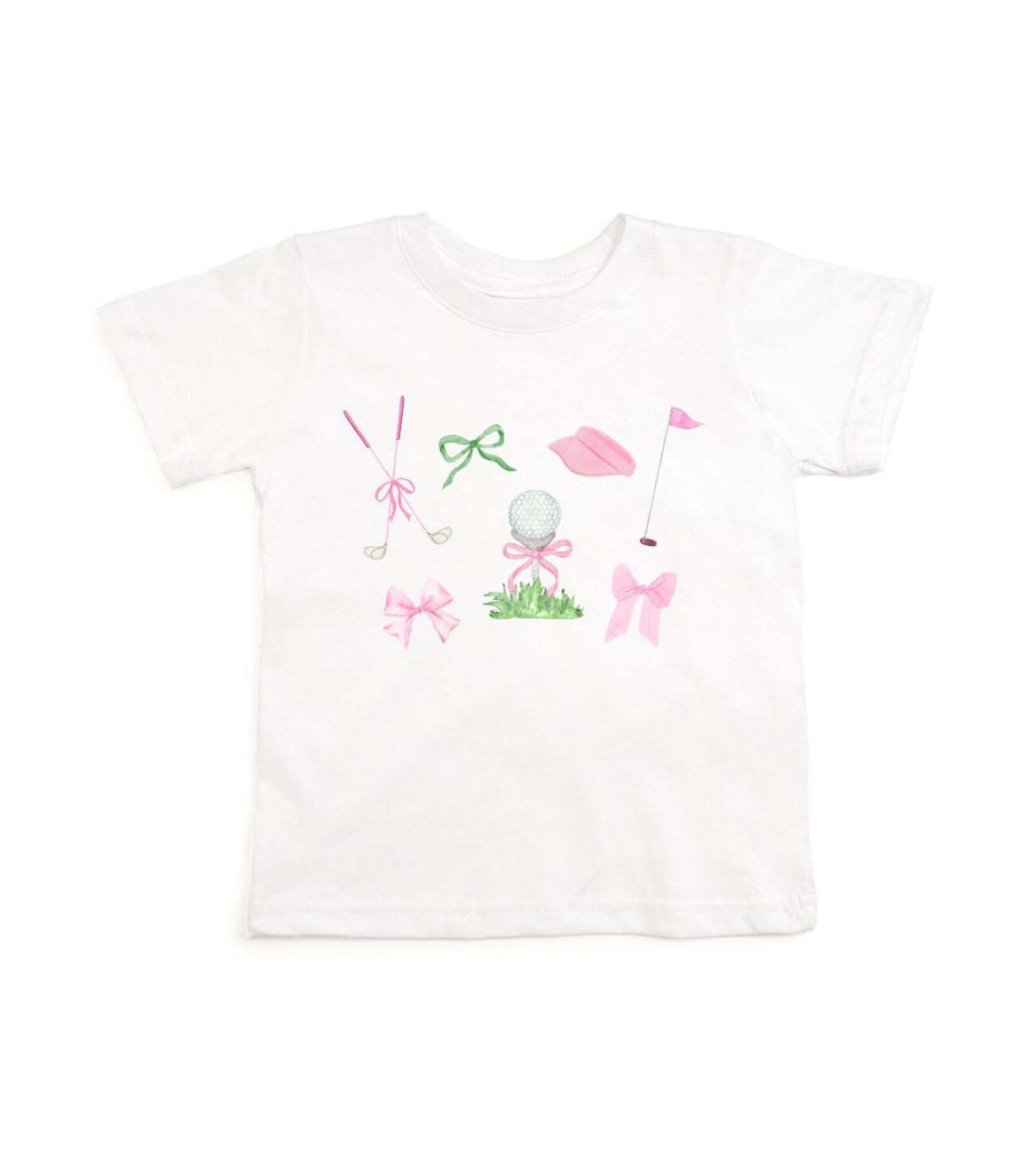 Sweet Wink Big Girls Golf Icon Short Sleeve T-Shirt
