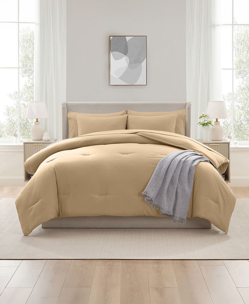 Nestl Luxury Soft Modern Design 7-Pc. Comforter Set, King