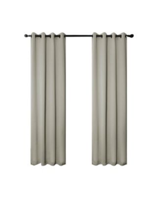 RT Designers Collection 100% Polyester 250 GSM Riley 100% Blackout Grommet Panel Curtains